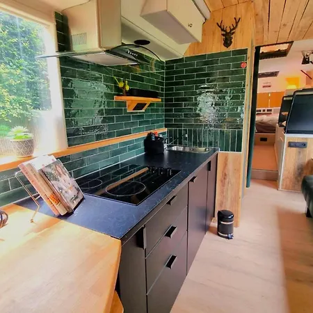 Сasa de vacaciones Luxury Tiny House With Sauna In Lierneux